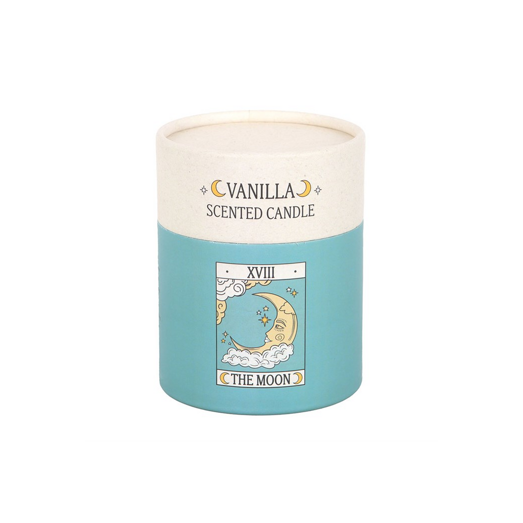 The Moon Vintage Tarot Vanilla Candle