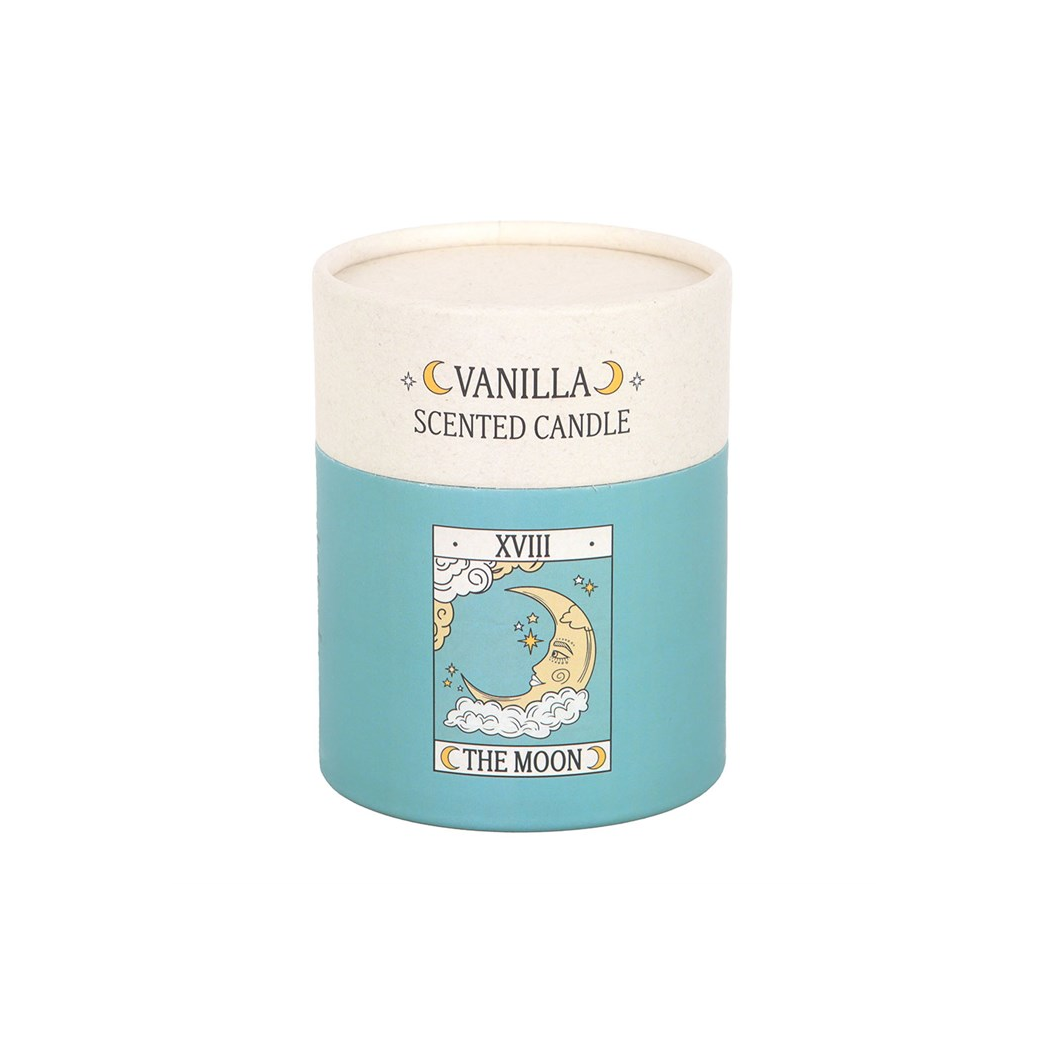 The Moon Vintage Tarot Vanilla Candle