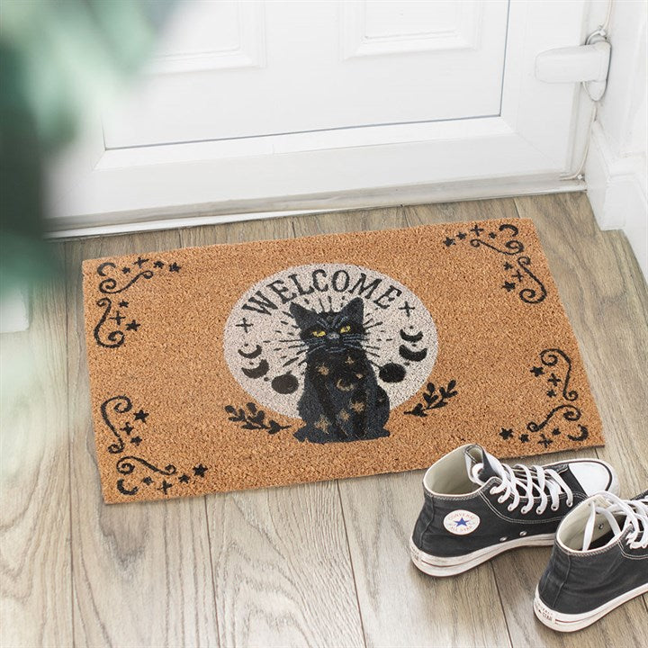 Black Magic Cat Energy Doormat