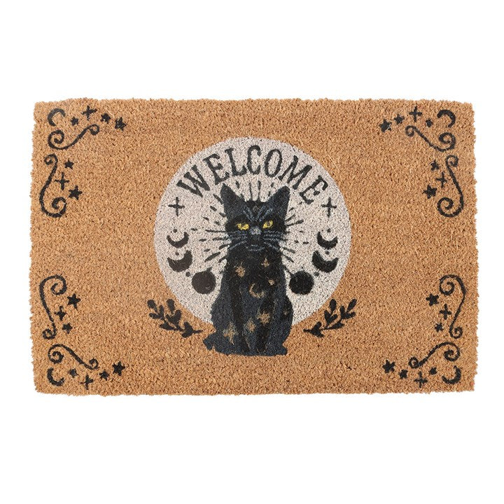 Black Magic Cat Energy Doormat