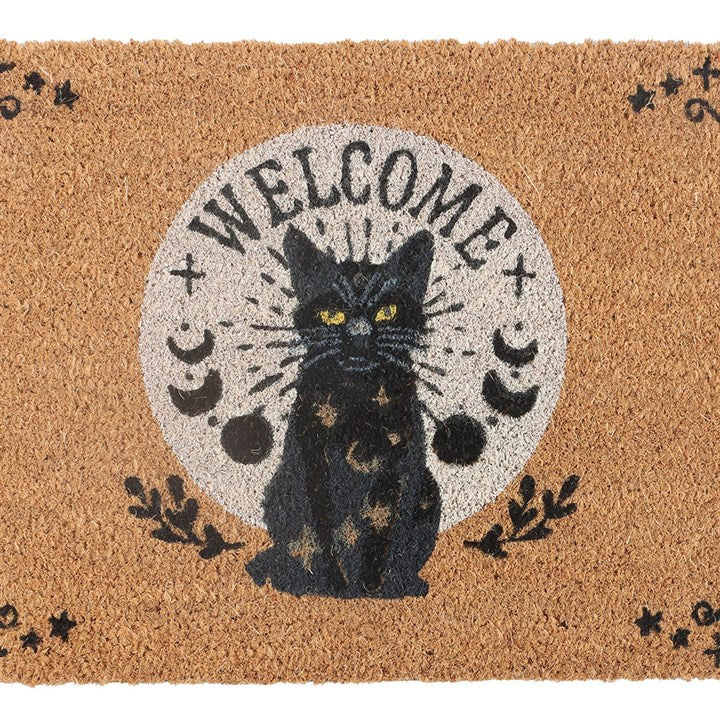Black Magic Cat Energy Doormat
