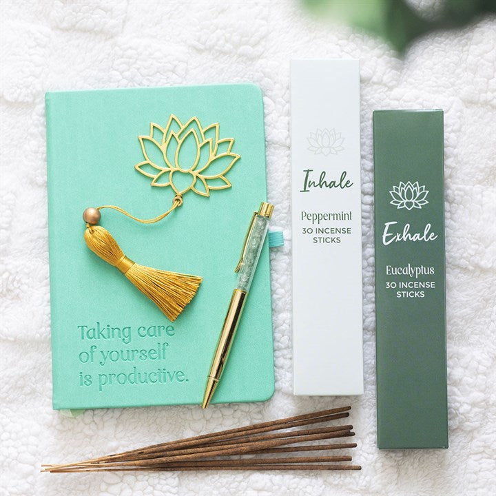 Lotus Flower Metal Bookmark